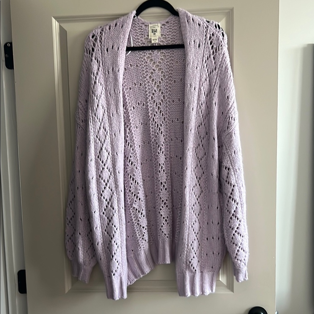 Billabong Lilac Knit Cardigan